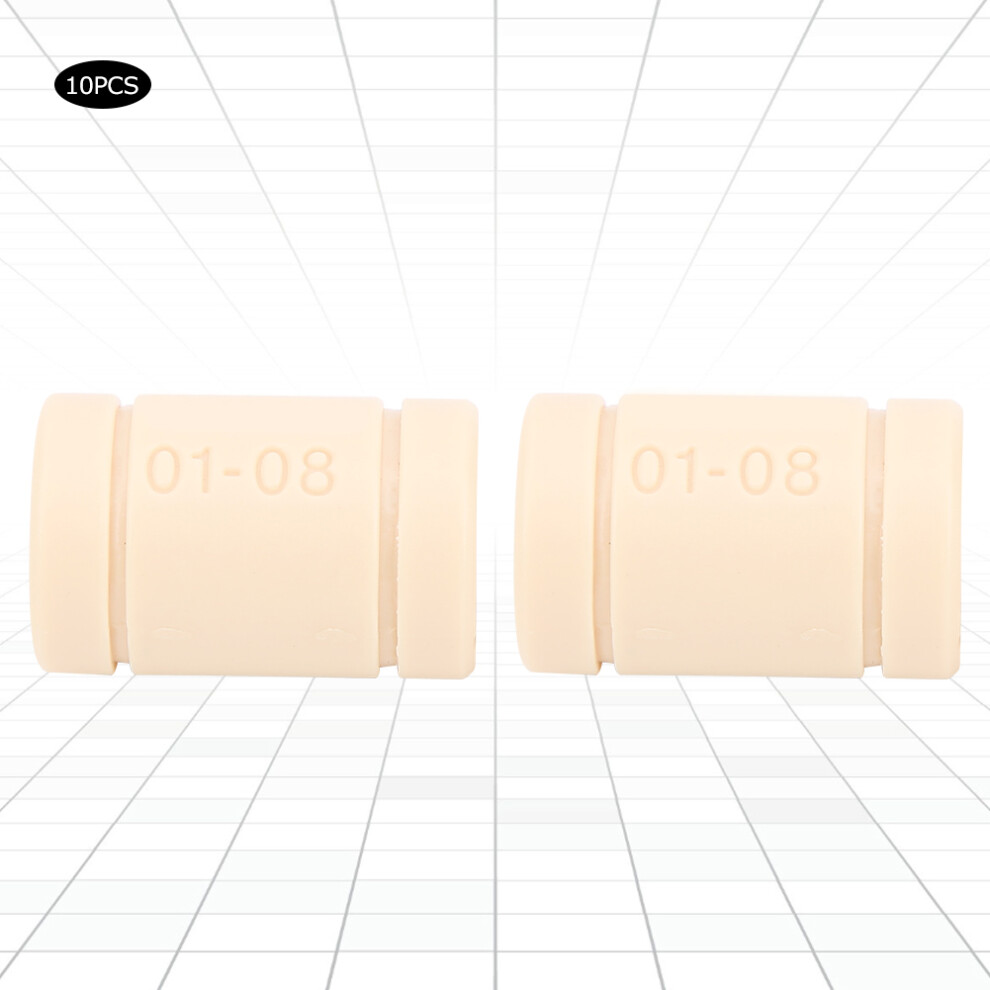 Pack Of 10 Lm8uu Bearing Plastic Linear Bushings For 3D Printing Equipment 4941361660860