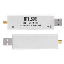 0.1MHz‑1.7GHz RTL‑SDR Receiver for XP Win10 Android Stable Frequency