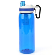 Bottiglia purificatore d'acqua portatile per avventure all'aria aperta, a tenuta stagna e compatta, la bottiglia d'acqua filtrata garantisce un