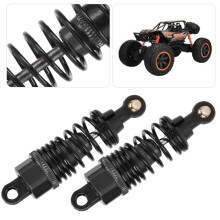 2 Stück Metal-RC-Stoßdämpfer 65mm/85mm/100mm für 1:10 Crawler & Auto Schwarz