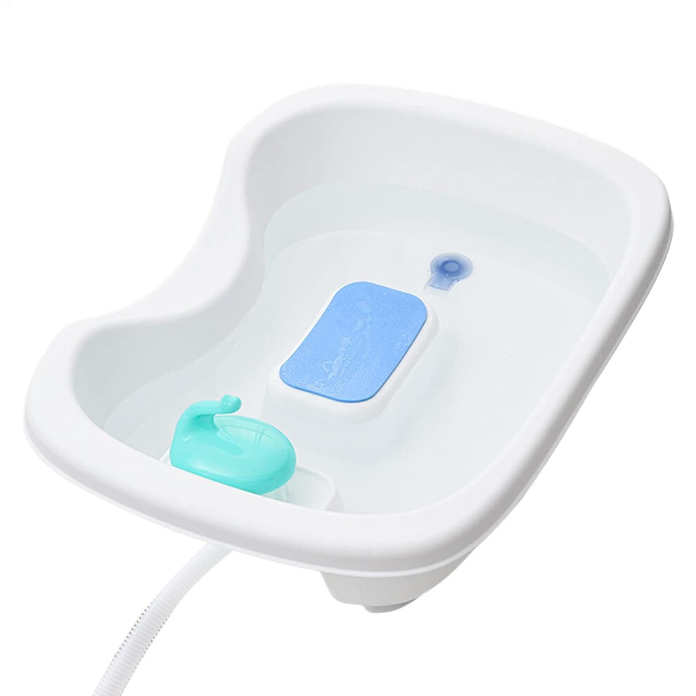 Hair Washing Tub - Hair Wash Basin, Comfortable Neck Support, Portable Hair Wash Station, Bathroom Accessories - Deep Bath Time For Kids.