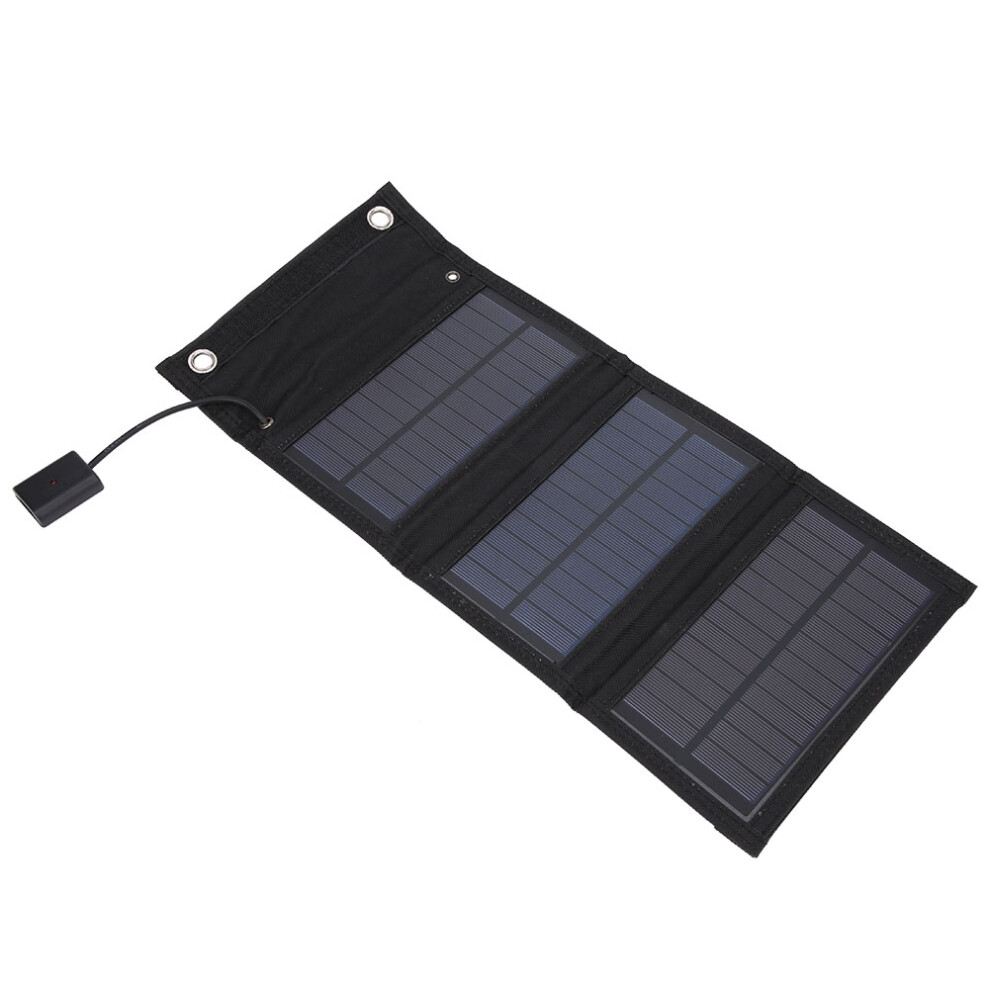 15W Foldable Solar Panel With Waterproof Design For Hiking And Camping 8481361668610