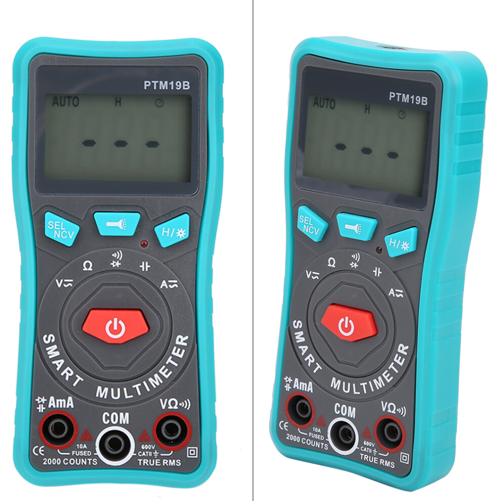 Ptm19b Portable Digital Multimeter 2000 Digits Non-Contact Voltage Tester 3001361671813