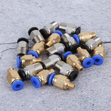 Durable 20Pcs PC4-M10/M6 Push Fittings for 1.75mm Bowden Printers