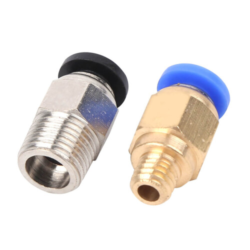 20Pcs Straight Pneumatic Fitting Push Connect for Bowden Ex 3D Printers 2