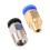 20Pcs Straight Pneumatic Fitting Push Connect for Bowden Ex 3D Printers 7