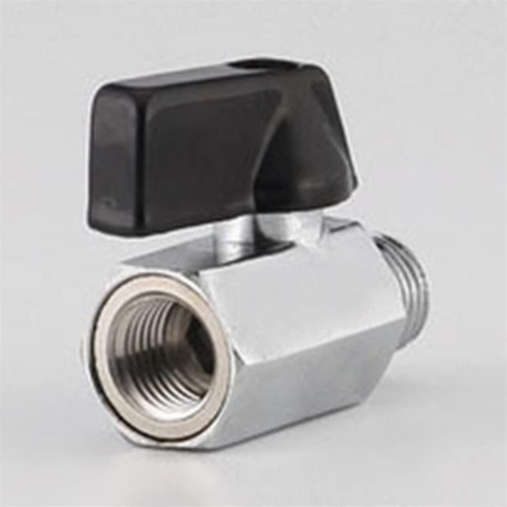 Female Male 1/4 Npt Threaded Full Port Brass Ball Valve Shut Off Switch 1Pcs 9105992099467