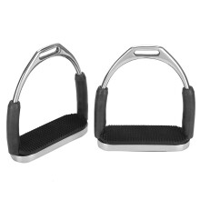 Stainless Steel Western Horse Riding Stirrups, 11.8cm Inner Width