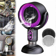 (purple, Plug in) Puff Chill Smoking Fan,Puff Chill Fan for Smoking,Smoke Away Purifier Fan