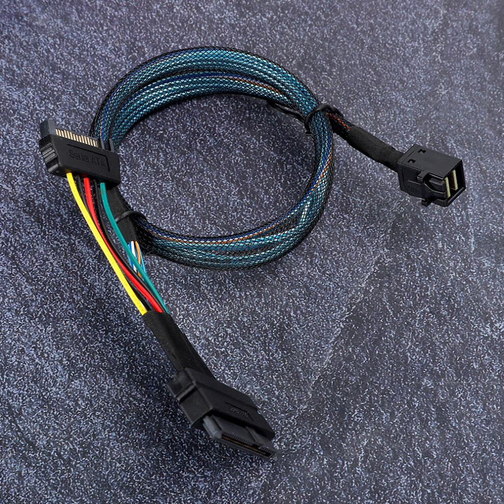 Sas Sff8643 To Sff8639 15P Power Line Mini Server Hdd Cable 0.5M 4401361675542