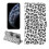 (White) For iPhone 13 mini Leopard Pattern Horizontal Flip PC + PU Leather Case with Holder & Card Slots & Wallet 1