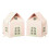 Weihnachts-Themen-Geschenkverpackungsbox,-Rosa 2St 1