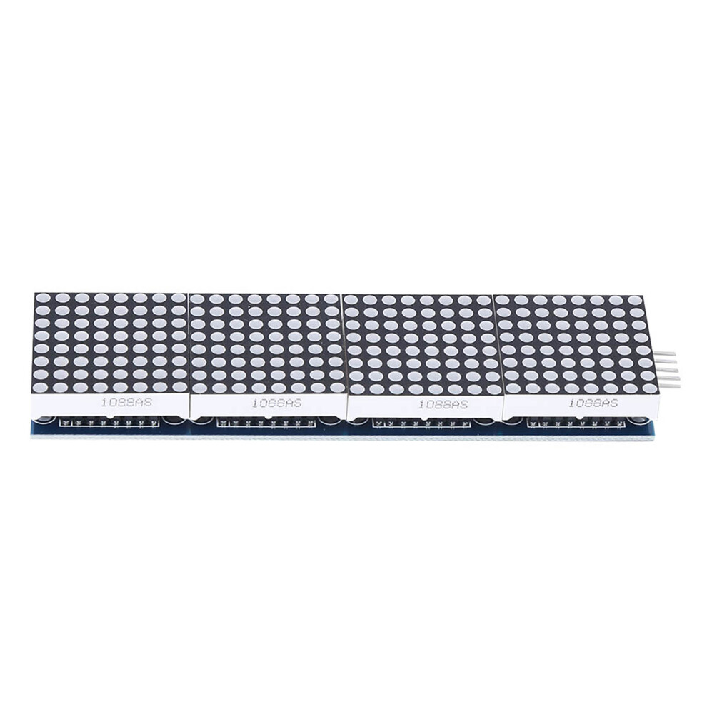 Dot Matrix Control Module 8X8 Led Single Chip Microcontroller Controller 4ÂInâ1 5061361677558