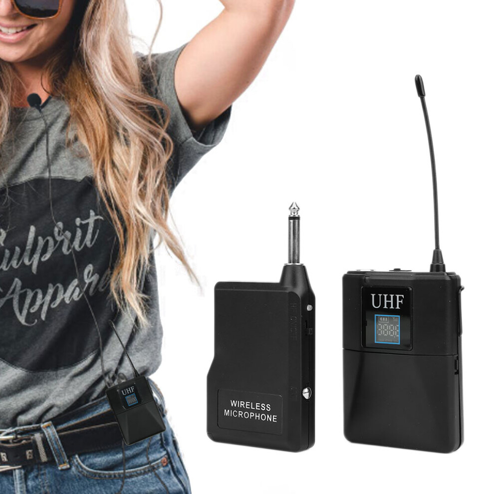 One For One Wireless Lavalier Microphone Loudspeaker Uhf 610-675 Mhz 9491361678129