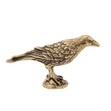 Tafelornament Metalen Dierenbeelden Raven Beeldjes Sculpturen