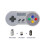 Game Controller Wireless 2.4G Gamepad Joypad Joystick Compatible for SNES Mini PC Windows NS Switch Colorful Button 5