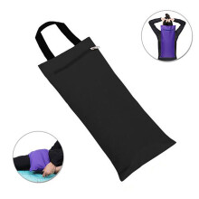 Zaťažená taška na cvičenie s pieskom na jogu na fitness a podporu, bavlna z Oxford Fabric Heavy Duty Cotton s vodeodolnou vnútornou taškou,