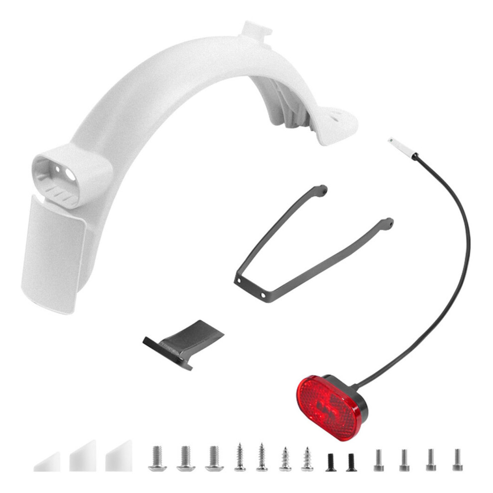 Safe Convenient Mudguard Quick Detachable Mudguard Simple- White 7696000130996