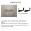 Adjustable Door Barricades Brackets set Drop Open Bar Holder for 4
