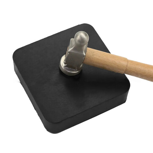 Rubber Block Base for Jewelry Making Rubber Dapping Doming Bench 1