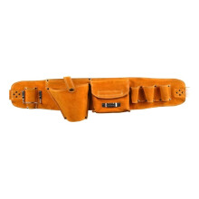 Electricians Tool Bag Practical Cow Leather Waist Pack