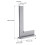 Steel Tool Angles Measuring Device Essential Tool Practical for 3