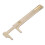 2pcs Brass Vernier Calliper Compact Designs Small Brass Calipers 7