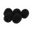 5PCS Black Microphone Headset Foam Sponge Windscreen Mic-Black 7
