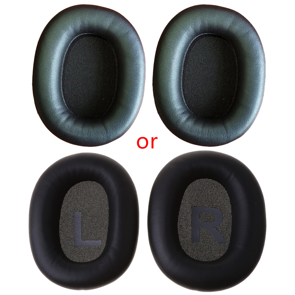 1 Pair Earphone Ear Pads Sponge Soft Foam Cushion- Black 7732000133121
