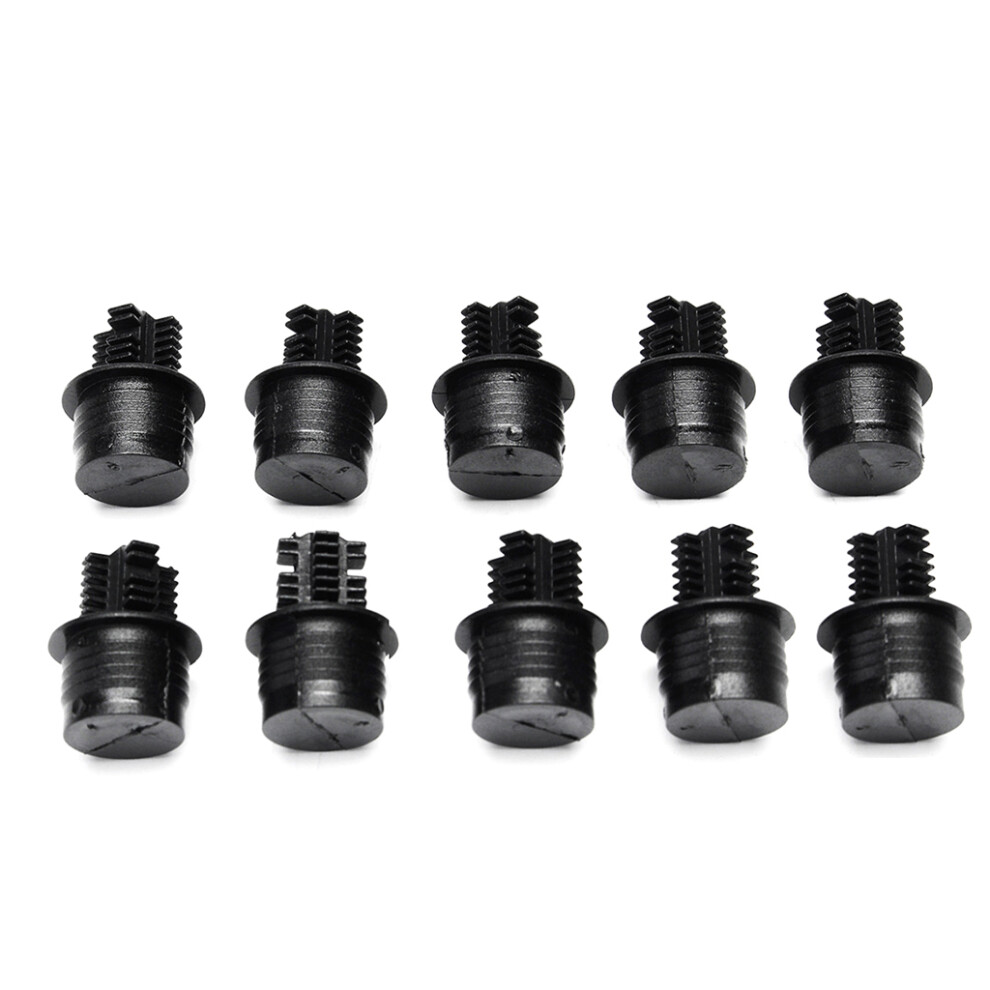 Plastic Ball And Socket Type Grill Guides Pegs 10 Pieces- Black 7732000134098
