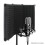 3-Panel Microphone Isolation Shield Foldable Sound Shield High 7