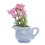 (A) Ceramic Refrigerator Magnetic  Removable Mini Vase Home Decoration Smooth   Craft Project 1