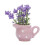 (C) Ceramic Refrigerator Magnetic  Removable Mini Vase Home Decoration Smooth   Craft Project 1