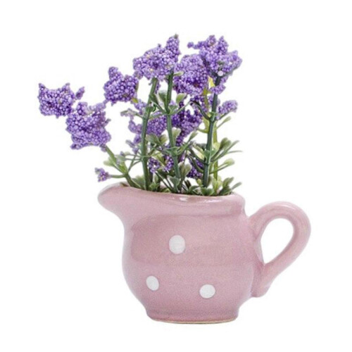 (C) Ceramic Refrigerator Magnetic  Removable Mini Vase Home Decoration Smooth   Craft Project