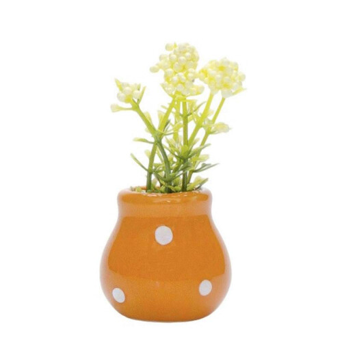 (G) Ceramic Refrigerator Magnetic  Removable Mini Vase Home Decoration Smooth   Craft Project