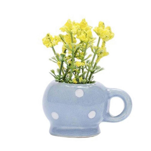 (M) Ceramic Refrigerator Magnetic  Removable Mini Vase Home Decoration Smooth   Craft Project
