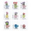 (A) Ceramic Refrigerator Magnetic  Removable Mini Vase Home Decoration Smooth   Craft Project 3