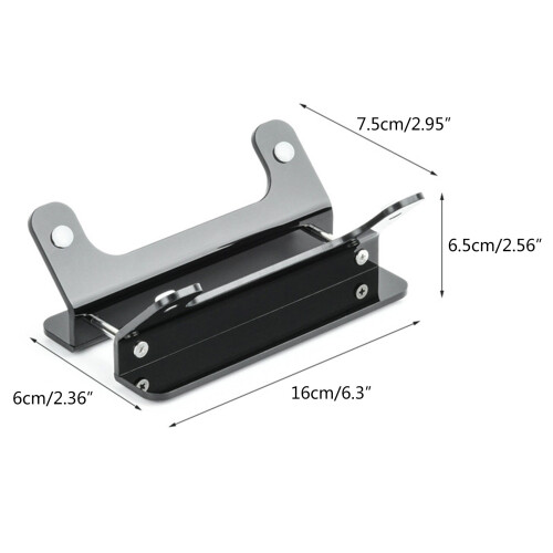Space-Saving Desktop Holder Acrylic Desktop Bracket Holder for 2