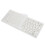 2.4G Wireless Keyboard & Mouse Set with Numeric Keypad USB Receiver White K-03 5
