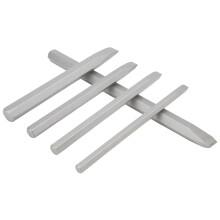 5 Stück Eisenstahl-Meißel-Set für Holz, Zement & Ziegel, 150mm-230mm