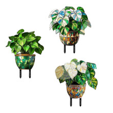 Pack Of 3 Creative Plant Garden Stakes Decoration Signs for