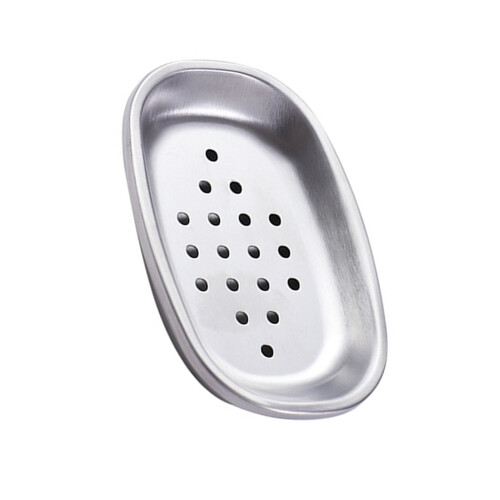 Stainless Steel Soap Holder Storage Box Keep Soap Dry for