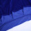 Blauce Samt-Pianohockerbezug 75x35cm mit gerafftem Rand 7