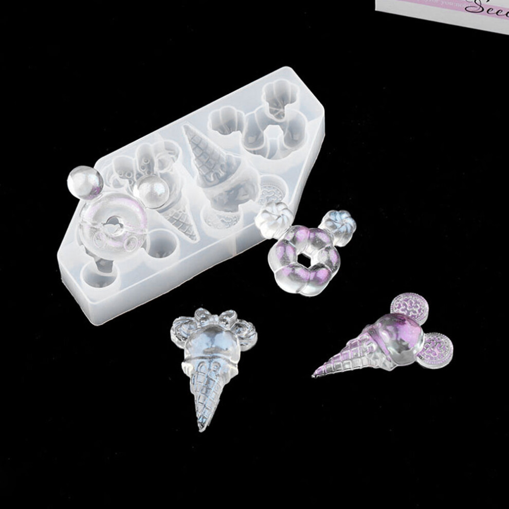 Silicone Reusable Ice Cream & Doughnut Mold 19 X 9.2Cm 9351361688859