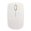 Slim White K-03 USB Wireless Keyboard Mouse Combo with Keypad Protector 4