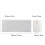 Slim White K-03 USB Wireless Keyboard Mouse Combo with Keypad Protector 3