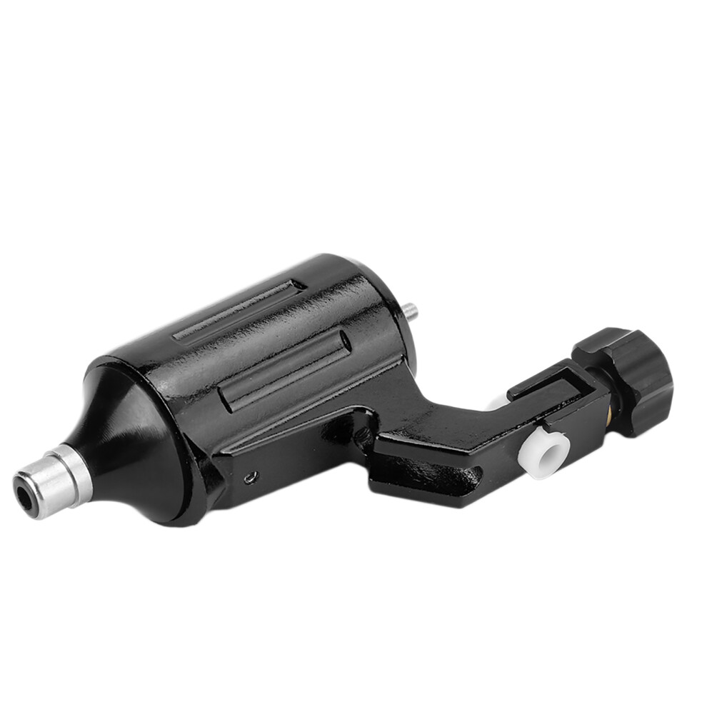 Black Adjustable Alloy Tattoo Machine Liner & Shader, Rca Interface,