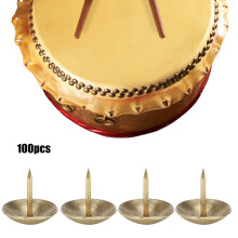 Polsterung-Nägel Set 100 Stück Cyan Bronze Eisen Dekoratives Möbelzubehör 20mm