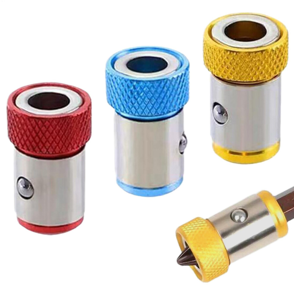 Magnetic Screw Ring, 3X Screwdriver Head Ring, Driver Magnetizer Tool, Extractor For Furniture Installation, Electric Drills 9323874982694