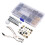 140 Sets Metal Button Snap Fastener Tools, 12.5mm Brass Rivets 12
